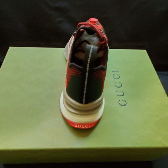 NIB Gucci Run technical knit fabric sneakers G 11.5 US 12.5 - Picture 5 of 7